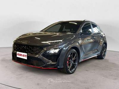 Hyundai Kona Kona I 2021 2.0 t-gdi N Performance 280cv dct Grigio usata Milano