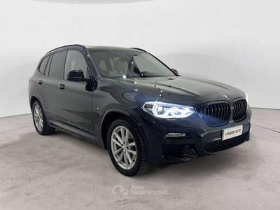 BMW X3 X3 xdrive20d Msport 190cv my19 TETTO Nero usata Milano