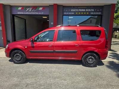 Dacia Logan MCV 1.6 GPL 7 Posti UnicoPropietario CLIMA RadioCD Rosso usata Rezzato