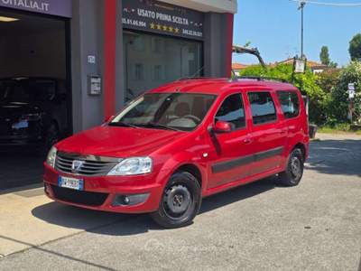 Dacia Logan MCV 1.6 GPL 7 Posti UnicoPropietario CLIMA RadioCD Rosso usata Rezzato