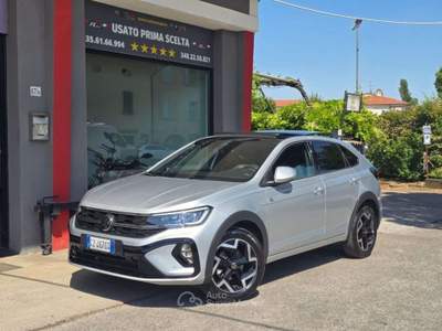 Volkswagen Taigo 1.0 TSI 115CV R-Line Tetto Panorama CockpitPro 17" Argento usata Rezzato