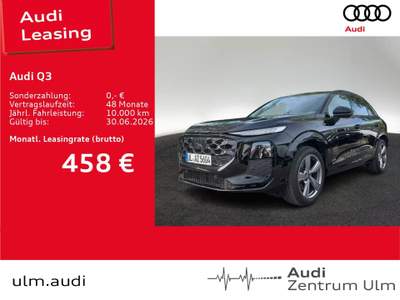 Audi Q3 35 TDI S tronic*S-line edition*BLACK*NAVI*LED* Nero usata ARICCIA
