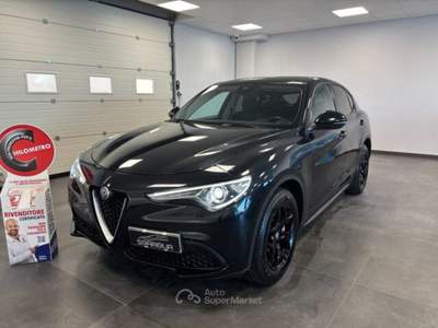 Alfa Romeo Stelvio 2.2 Diesel AT8 Sport-Tech Automatico Nero usata Qualiano