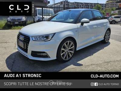 Audi A1 1.4 TDI 90cv S tronic Sline Bianco usata Torino