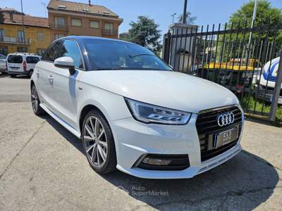 Audi A1 1.4 TDI 90cv S tronic Sline Bianco usata Torino