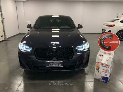 BMW X4 xDrive20d 48V Msport StraFull Blu/Azzurro usata Qualiano