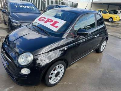 Fiat 500 Sport IMP.GPL Nero usata Qualiano