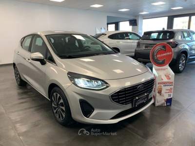 Ford Fiesta Benzina Titanium 5 Porte Grigio usata Qualiano