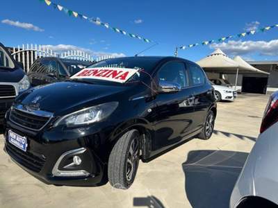 Peugeot 108 5 porte Allure Nero usata Qualiano
