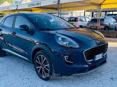Ford Puma Hybrid 125 CV S&S Titanium X Blu/Azzurro usata Massarosa