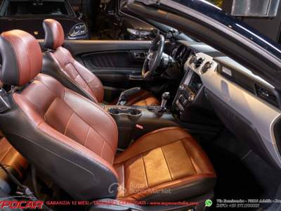 Ford Mustang Convertible 2.3 EcoBoost aut. Nero usata Adelfia