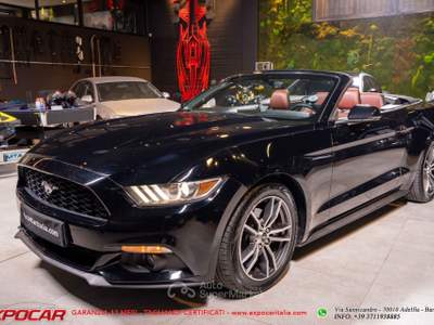 Ford Mustang Convertible 2.3 EcoBoost aut. Nero usata Adelfia