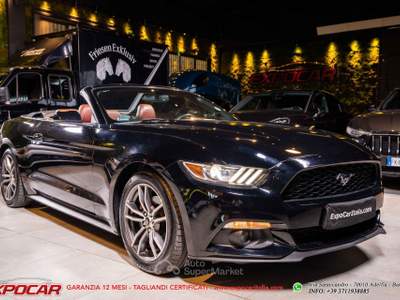 Ford Mustang Convertible 2.3 EcoBoost aut. Nero usata Adelfia