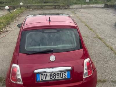 Fiat 500 vettura per neo patentati Rosso usata Casarile