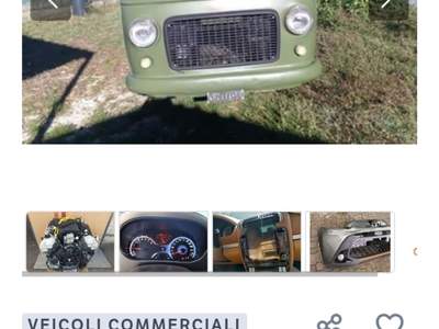 Fiat Topolino Fiat 241 TN Zamboni Verde usata Ortucchio