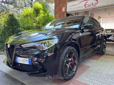 Alfa Romeo Stelvio Stelvio 2.9 V6 Quadrifoglio Q4 510 CV, Tetto Apr.,Tagl.U Nero usata Cinisello Balsamo