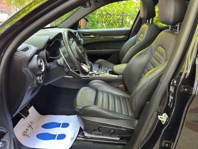 Alfa Romeo Stelvio Stelvio 2.9 V6 Quadrifoglio Q4 510 CV, Tetto Apr.,Tagl.U Nero usata Cinisello Balsamo