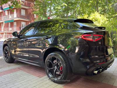 Alfa Romeo Stelvio Stelvio 2.9 V6 Quadrifoglio Q4 510 CV, Tetto Apr.,Tagl.U Nero usata Cinisello Balsamo