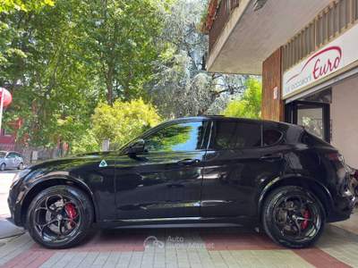 Alfa Romeo Stelvio Stelvio 2.9 V6 Quadrifoglio Q4 510 CV, Tetto Apr.,Tagl.U Nero usata Cinisello Balsamo