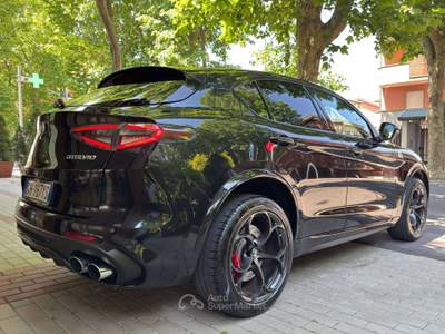 Alfa Romeo Stelvio Stelvio 2.9 V6 Quadrifoglio Q4 510 CV, Tetto Apr.,Tagl.U Nero usata Cinisello Balsamo
