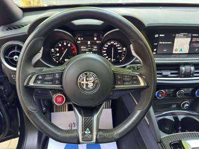 Alfa Romeo Stelvio Stelvio 2.9 V6 Quadrifoglio Q4 510 CV, Tetto Apr.,Tagl.U Nero usata Cinisello Balsamo