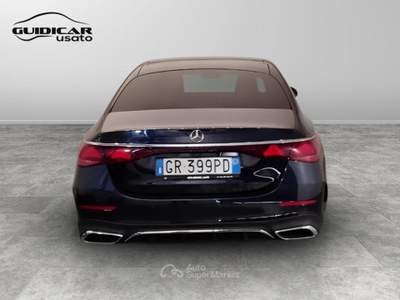 Mercedes-Benz Classe E 220 d AMG Line Premium 9G-Tronic Nero usata Lucca