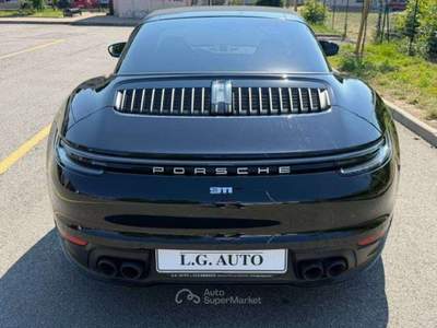 Porsche 911 992 Targa 3.0 4 * NAZIONALE * 1 proprietario Nero usata Banchette