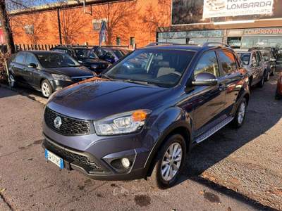 SsangYong Korando Korando 2.0 e-xdi Plus awd 148cv *4x4* Blu/Azzurro usata Inzago