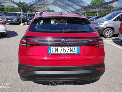 Volkswagen Taigo Taigo 1.0 tsi Life 95cv - NEOPATENTATI OK- GN767NA Rosso usata Basiliano