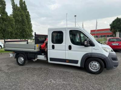 Fiat Ducato 2.3 MJT GRU FASSI 26 CASSONE MAXI Bianco usata Castegnato