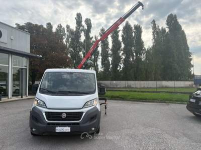 Fiat Ducato 2.3 MJT GRU FASSI 26 CASSONE MAXI Bianco usata Castegnato
