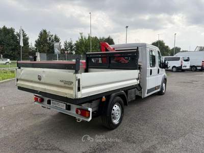 Fiat Ducato 2.3 MJT GRU FASSI 26 CASSONE MAXI Bianco usata Castegnato