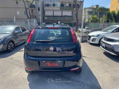 Fiat Punto 1.4 8V 5 porte Natural Power Street Blu/Azzurro usata Volla