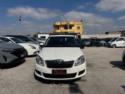 Skoda Fabia 1.6 TDI CR 75CV 5p. GreenLine Bianco usata Volla