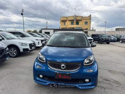 Smart ForFour 90 0.9 Turbo Brabus Style Blu/Azzurro usata Volla