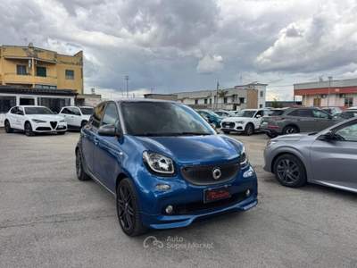 Smart ForFour 90 0.9 Turbo Brabus Style Blu/Azzurro usata Volla
