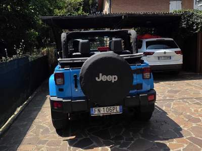 Jeep Wrangler JEEP PARI AL NUOVO MAI USATA IN FUORISTRADA Blu/Azzurro usata Reggio emilia