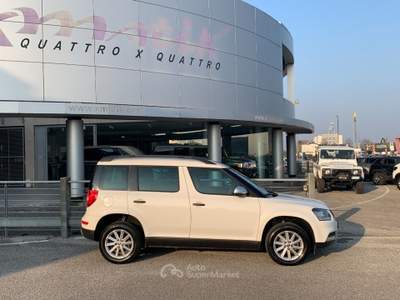 Skoda Yeti 2.0 TDI CR 110CV 4x4 Ambition Bianco usata San Vendemiano