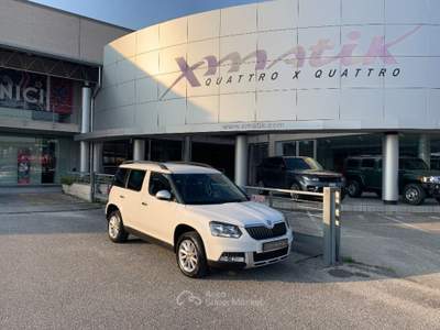 Skoda Yeti 2.0 TDI CR 110CV 4x4 Ambition Bianco usata San Vendemiano