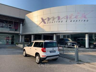 Skoda Yeti 2.0 TDI CR 110CV 4x4 Ambition Bianco usata San Vendemiano