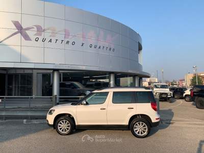 Skoda Yeti 2.0 TDI CR 110CV 4x4 Ambition Bianco usata San Vendemiano