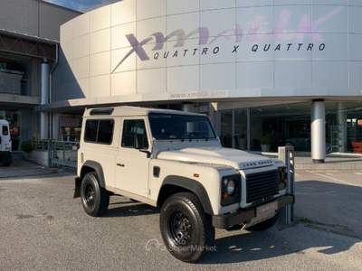 Land Rover Defender 90 2.4 TD4 SW FRIZIONE+DIFFERENZIALE NUOVI Bianco usata San Vendemiano