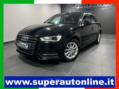 Audi A3 SPB 1.6 TDI 110 cv 5/p Nero usata Atena lucana