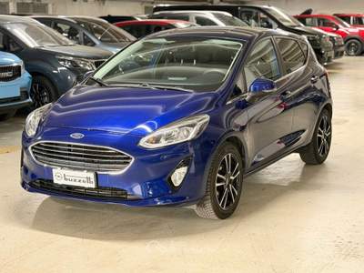 Ford Fiesta 1.1 85 CV 5 porte Titanium DISTRIBUZIONE FATTA Blu/Azzurro usata Rho