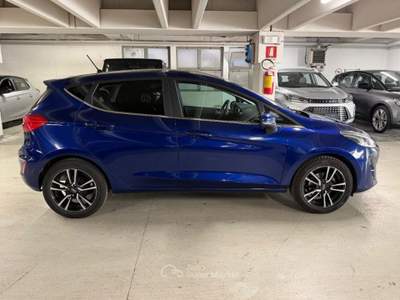 Ford Fiesta 1.1 85 CV 5 porte Titanium DISTRIBUZIONE FATTA Blu/Azzurro usata Rho