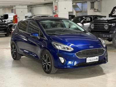 Ford Fiesta 1.1 85 CV 5 porte Titanium DISTRIBUZIONE FATTA Blu/Azzurro usata Rho
