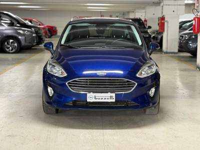 Ford Fiesta 1.1 85 CV 5 porte Titanium DISTRIBUZIONE FATTA Blu/Azzurro usata Rho