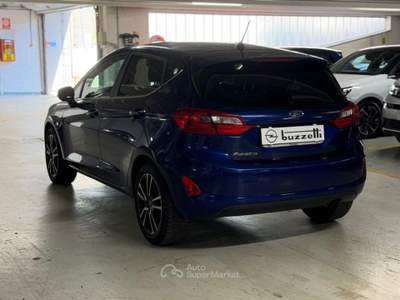 Ford Fiesta 1.1 85 CV 5 porte Titanium DISTRIBUZIONE FATTA Blu/Azzurro usata Rho