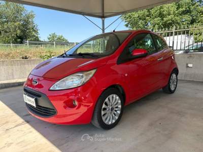 Ford Ka 1.2 8V 69CV Titanium OK NEOPATENTATI EURO 6 Rosso usata Pavia