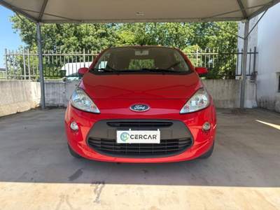 Ford Ka 1.2 8V 69CV Titanium OK NEOPATENTATI EURO 6 Rosso usata Pavia